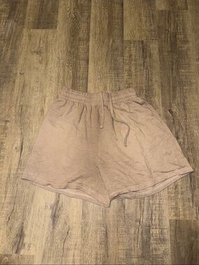 Garage Mauve Drawstring Athletic Shorts